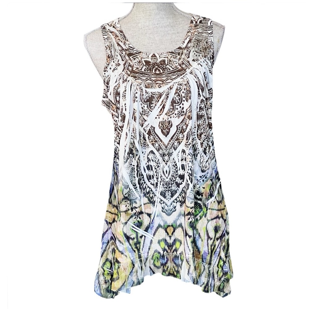 Simply Irresistible Boho Tunic Tank Top Large